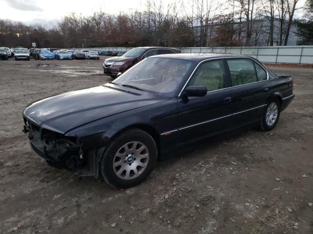 BMW 740 IL 2000 with VIN WBAGH8342YDP08014 - Photo from auction
