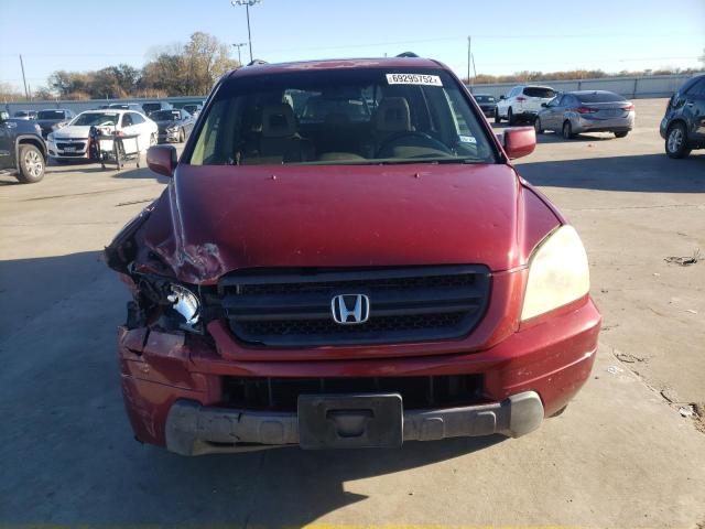 Photo 5 from auction – 2005 HONDA PILOT EXL with VIN 5FNYF18545B045832
