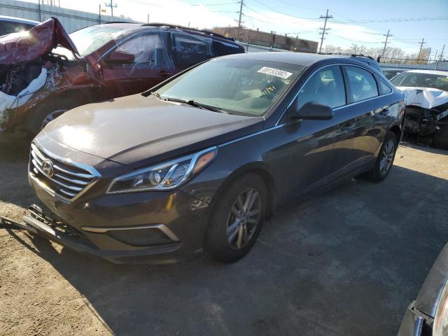 Photo 1 from auction – 2017 HYUNDAI SONATA SE with VIN 5NPE24AF0HH493591