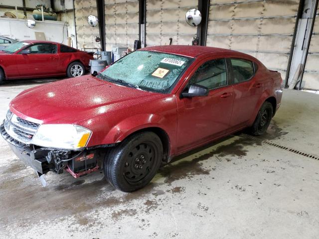 DODGE AVENGER SE 2014 with VIN 1C3CDZAB1EN217092 - Photo from auction