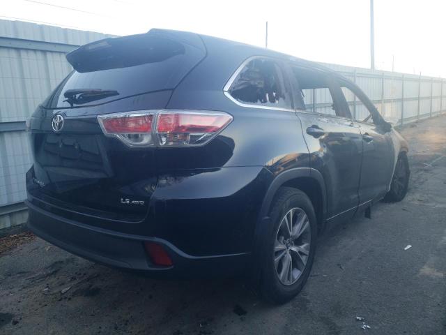 Photo 3 from auction – 2016 TOYOTA HIGHLANDER with VIN 5TDBKRFH7GS309248