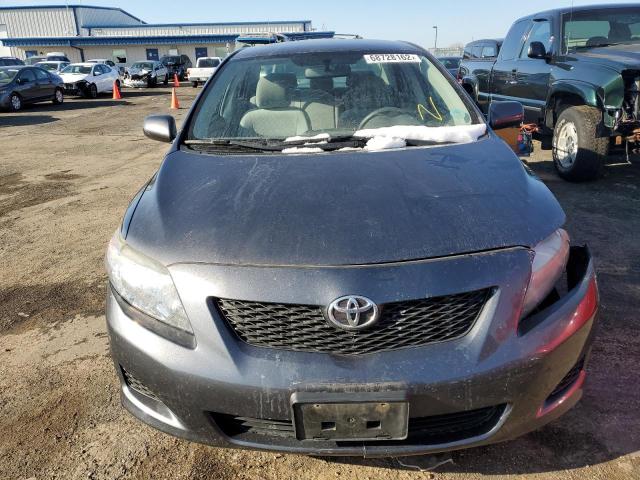 Photo 5 from auction – 2009 TOYOTA COROLLA BA with VIN JTDBL40E29J038436