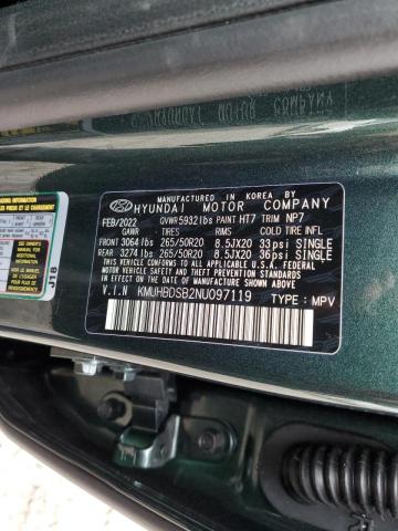 Photo 14 from auction – 2022 GENESIS GV80 BASE with VIN KMUHBDSB2NU097119