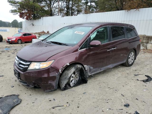 HONDA ODYSSEY EX 2014 with VIN 5FNRL5H61EB052220 - Photo from auction