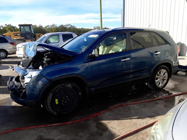 KIA SORENTO EX 2014 with VIN 5XYKU4A79EG549858 - Photo from auction