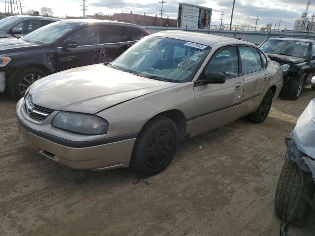 CHEVROLET IMPALA 2003 with VIN 2G1WF52E539423352 - Photo from auction