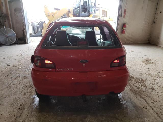 Photo 6 from auction – 1999 CHEVROLET METRO with VIN 2C1MR2261X6709331