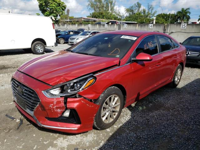 HYUNDAI SONATA SE 2019 with VIN 5NPE24AF5KH790217 - Photo from auction