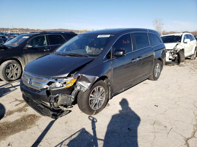 HONDA ODYSSEY EX 2012 with VIN 5FNRL5H64CB131121 - Photo from auction