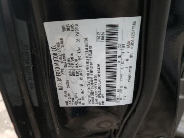 Photo 14 from auction – 2008 FORD EXPLORER X with VIN 1FMEU63E98UB15426