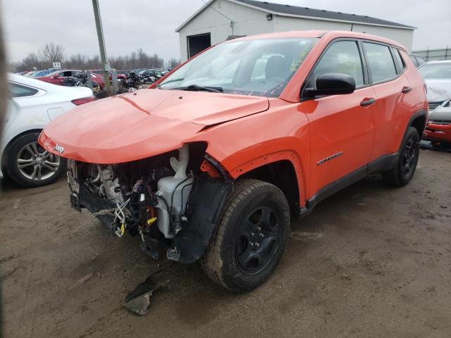 JEEP COMPASS SP 2017 with VIN 3C4NJDAB9HT645979 - Photo from auction