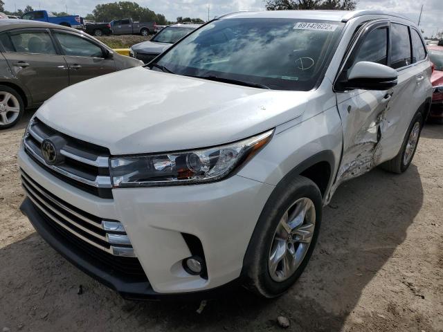 TOYOTA HIGHLANDER 2018 with VIN 5TDYZRFH9JS271129 - Photo from auction