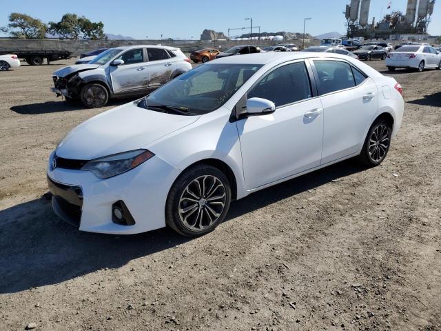 TOYOTA COROLLA L 2015 with VIN 2T1BURHE1FC433701 - Photo from auction