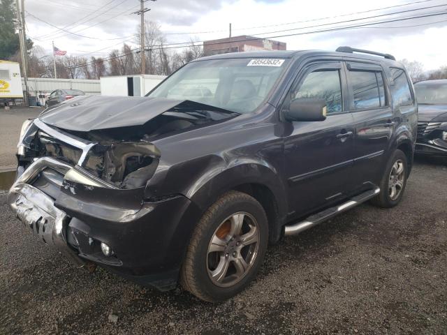 HONDA PILOT EXL 2012 with VIN 5FNYF4H61CB059758 - Photo from auction