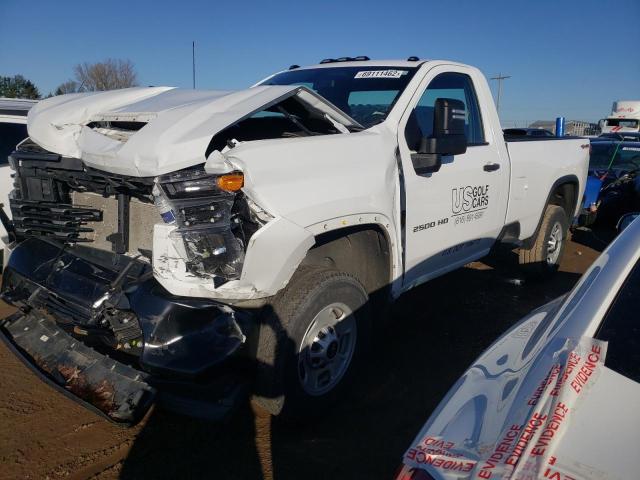 CHEVROLET SILVERADO 2021 with VIN 1GC3YLE7XMF258493 - Photo from auction