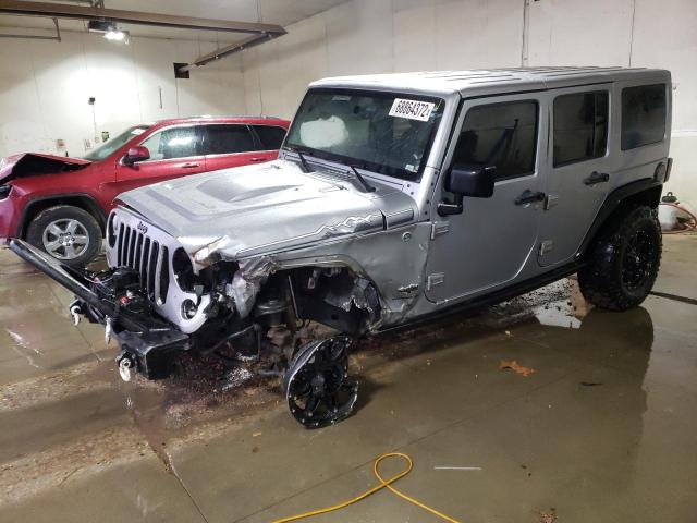JEEP WRANGLER U 2014 with VIN 1C4BJWEG8EL242717 - Photo from auction