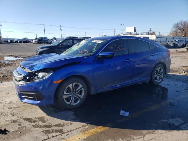 HONDA CIVIC LX 2018 with VIN 2HGFC2F54JH605282 - Photo from auction