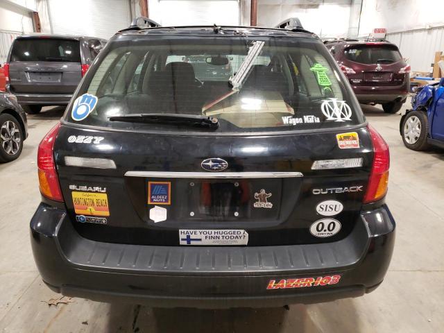 Photo 6 from auction – 2006 SUBARU LEGACY OUT with VIN 4S4BP61C267303647