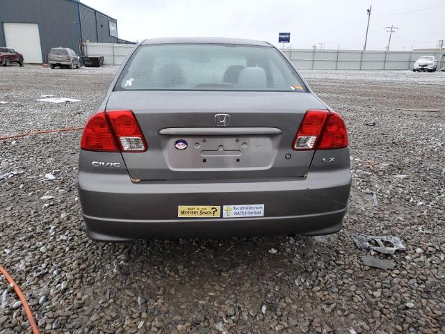 Photo 6 from auction – 2005 HONDA CIVIC LX with VIN 2HGES16565H564524