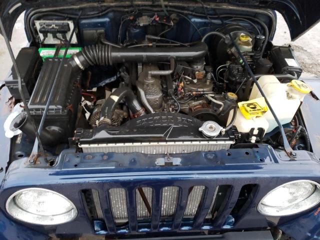 Photo 11 from auction – 2002 JEEP WRANGLER / with VIN 1J4FA39SX2P767629