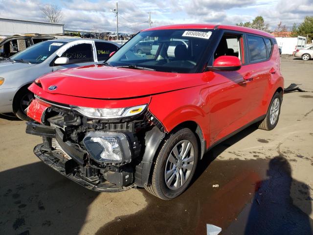 KIA SOUL LX 2020 with VIN KNDJ23AUXL7029809 - Photo from auction