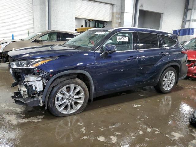 TOYOTA HIGHLANDER 2020 with VIN 5TDDZRBH6LS003954 - Photo from auction