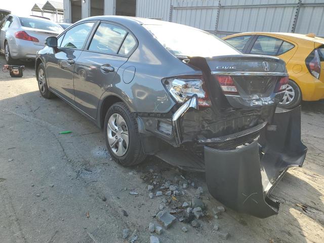Photo 2 from auction – 2013 HONDA CIVIC LX with VIN 19XFB2F59DE058401