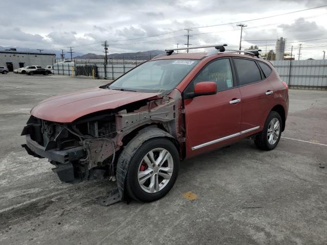 NISSAN ROGUE S 2012 with VIN JN8AS5MTXCW296506 - Photo from auction