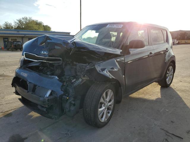 KIA SOUL + 2015 with VIN KNDJP3A57F7220456 - Photo from auction