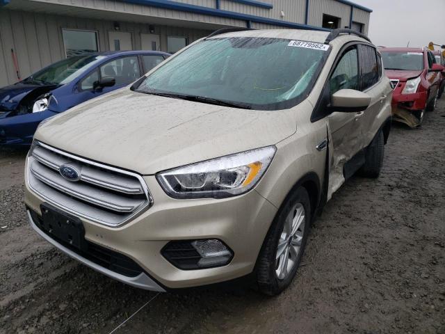 FORD ESCAPE SEL 2018 with VIN 1FMCU0HD6JUC57209 - Photo from auction