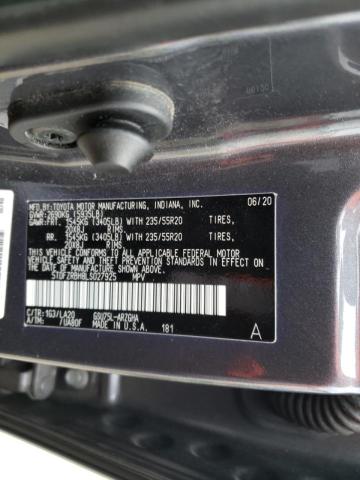 Photo 14 from auction – 2020 TOYOTA HIGHLANDER with VIN 5TDFZRBH8LS027925