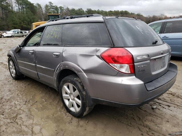 Photo 2 from auction – 2008 SUBARU OUTBACK 2. with VIN 4S4BP62C987341586