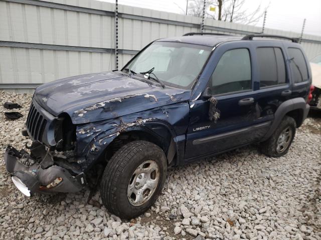 Photo 1 from auction – 2004 JEEP LIBERTY SP with VIN 1J4GL48K54W289618