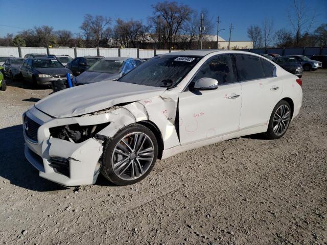 INFINITI Q50 BASE 2015 with VIN JN1BV7AR3FM407556 - Photo from auction