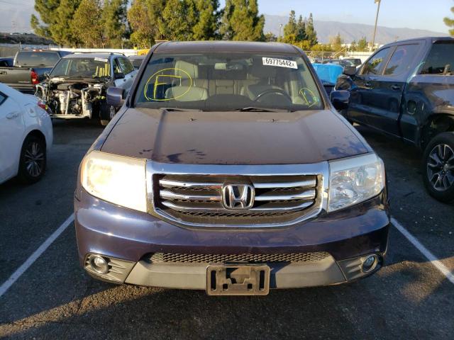 Photo 5 from auction – 2013 HONDA PILOT EXLN with VIN 5FNYF3H76DB042572
