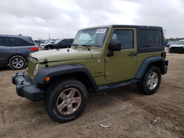 JEEP WRANGLER S 2013 with VIN 1C4AJWAG1DL694802 - Photo from auction