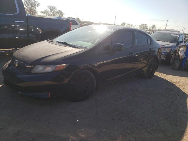 HONDA CIVIC LX 2012 with VIN 19XFB2F51CE047150 - Photo from auction