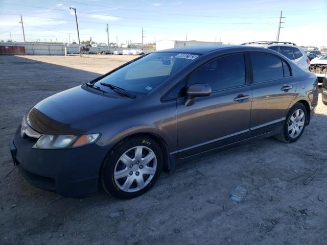 HONDA CIVIC LX 2010 with VIN 19XFA1E56AE006802 - Photo from auction