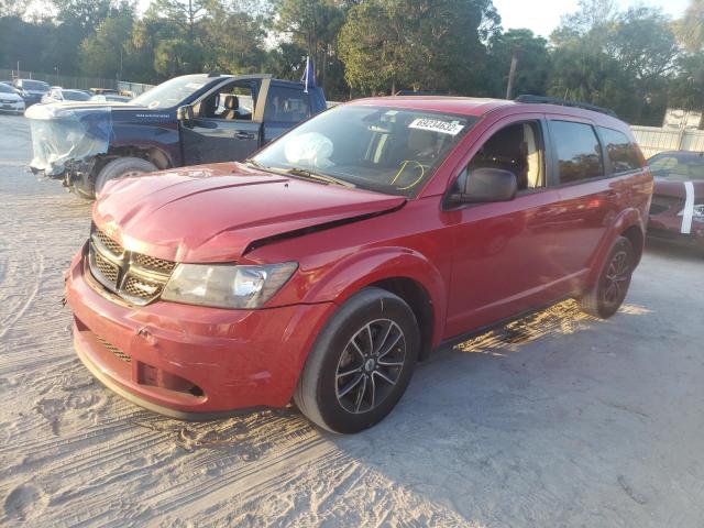 DODGE JOURNEY SE 2018 with VIN 3C4PDCABXJT506895 - Photo from auction