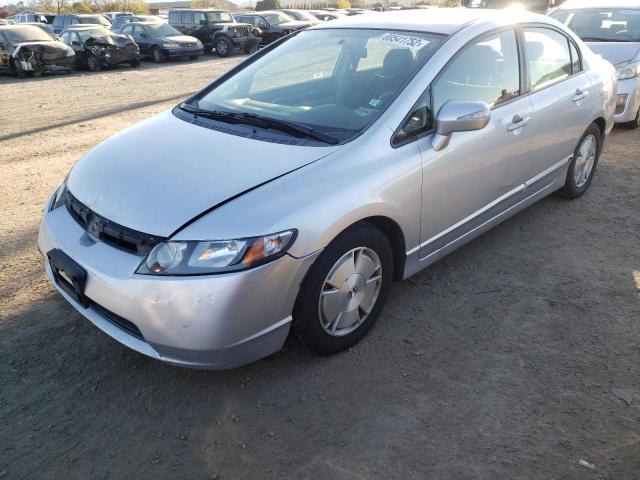 HONDA CIVIC HYBR 2007 with VIN JHMFA36267S025502 - Photo from auction