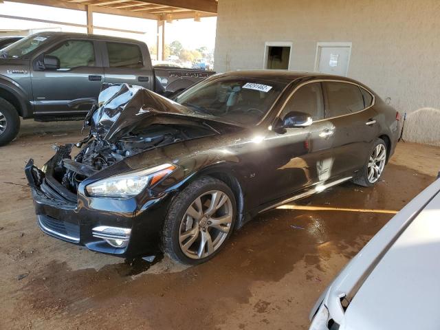 INFINITI Q70L 3.7 2017 with VIN JN1BY1PP9HM170374 - Photo from auction