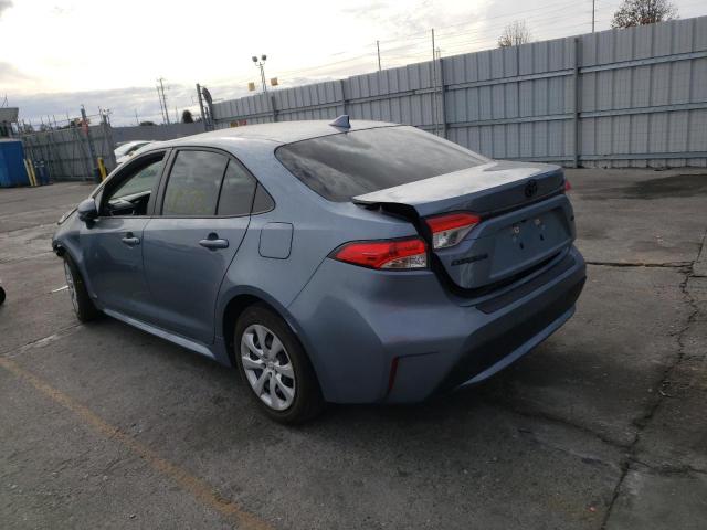 Photo 2 from auction – 2020 TOYOTA COROLLA LE with VIN JTDEPRAEXLJ088800