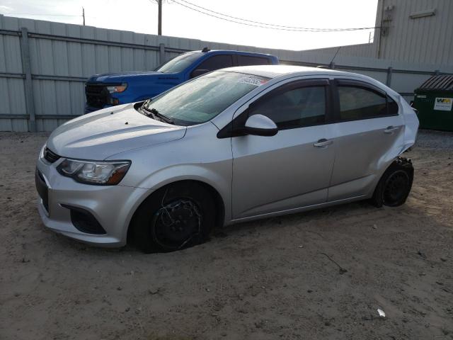 CHEVROLET SONIC LS 2017 with VIN 1G1JB5SHXH4137216 - Photo from auction