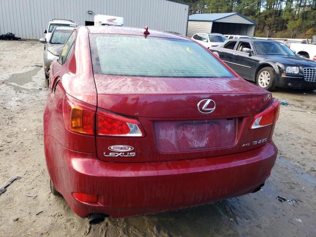 Photo 6 from auction – 2009 LEXUS IS 250 with VIN JTHCK262795031532