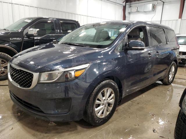 KIA SEDONA LX 2015 with VIN KNDMB5C19F6031010 - Photo from auction