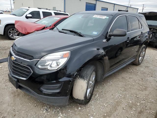 CHEVROLET EQUINOX LS 2017 with VIN 2GNALBEK6H1608744 - Photo from auction