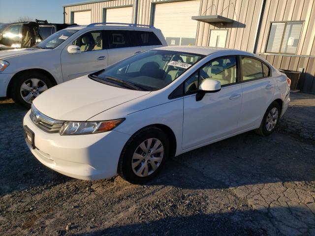 HONDA CIVIC LX 2012 with VIN 19XFB2F53CE391093 - Photo from auction