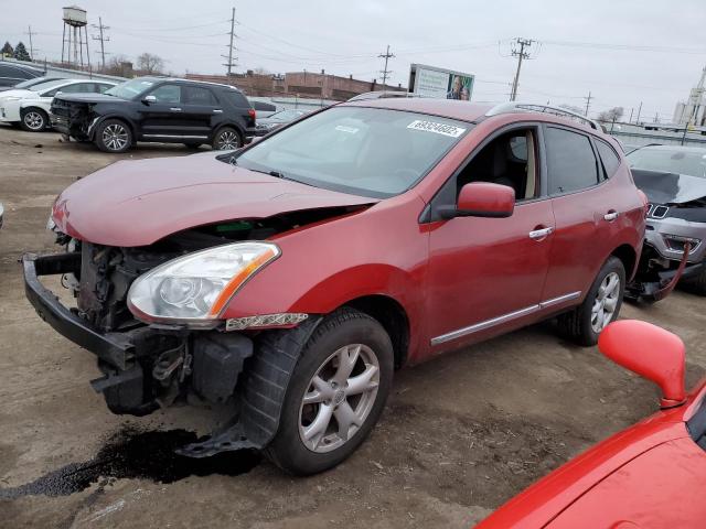 NISSAN ROGUE S 2011 with VIN JN8AS5MT4BW170415 - Photo from auction
