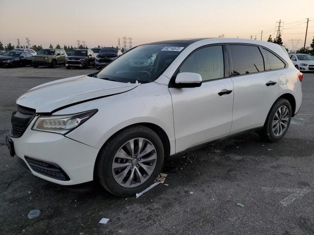 ACURA MDX TECHNO 2014 with VIN 5FRYD4H43EB009031 - Photo from auction