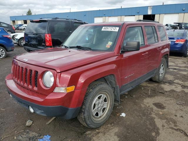 JEEP PATRIOT SP 2015 with VIN 1C4NJPBB6FD100065 - Photo from auction